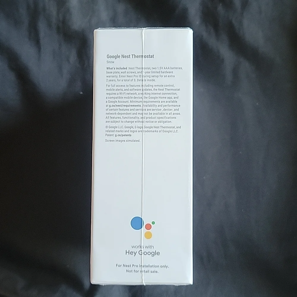 Nest thermostat pro edition